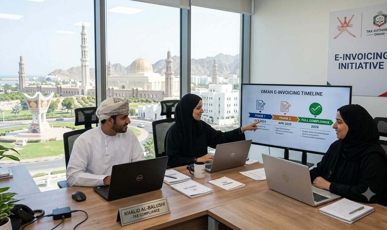 Oman E-Invoicing Timeline